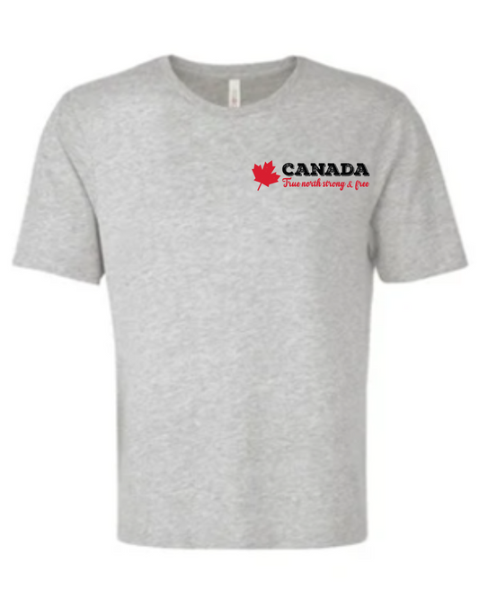 True North Pocket Logo Short Sleeve Tee - Athletic Grey