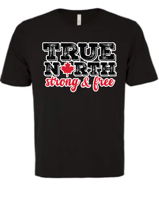 Bold True North Short Sleeve Tee - Black
