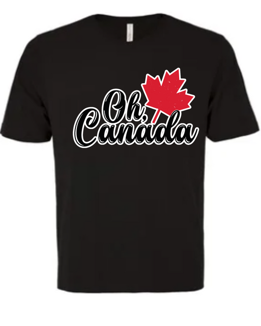 Oh Canada Tee - Black
